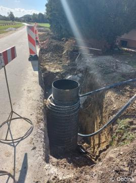 Obnova kanalizacije v Volčjem Potoku (2)